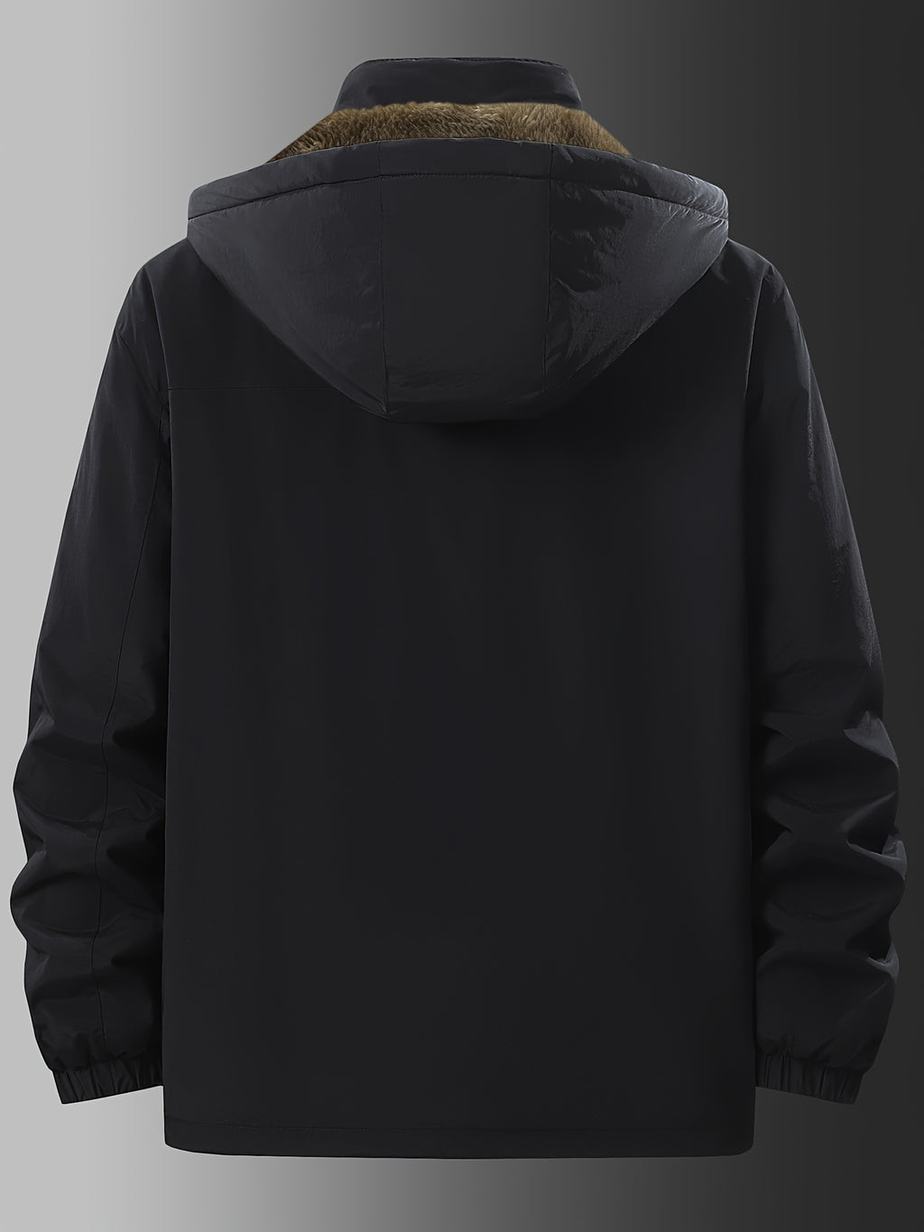 New Winter Men's Jacket, Thickened -Lined Warm Coat for Outdoor Sports, Hiking, Camping